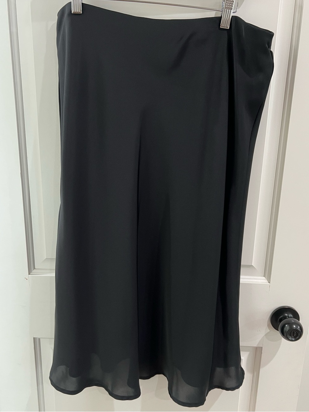 Classic Black A-Line Skirt